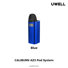 UWELL Brasil | UWELL CALIBURN AZ3 kit (sistema pod) 8ZTV6V145 azul