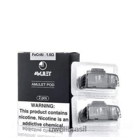UWELL Disposable Vape | UWELL AMULET cartucho de cápsula de substituição 8ZTV6V257 Pacote de 2