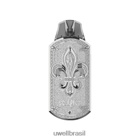 UWELL Disposable Vape | UWELL SCULPTOR sistema de pod 8ZTV6V16 prata