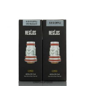 UWELL Online Shop | UWELL AEGLOS bobinas | Pacote de 4 8ZTV6V269 0,8ohm