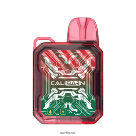 UWELL Vape Flavors | UWELL CALIBURN vape descartável da barra b6000 8ZTV6V279 geléia de cranberry
