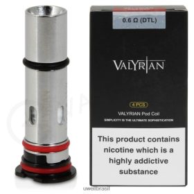 UWELL Vape Price | UWELL VALYRIAN bobinas de substituição de cápsulas (pacote com 4) 8ZTV6V34 0,6 ohm dtl